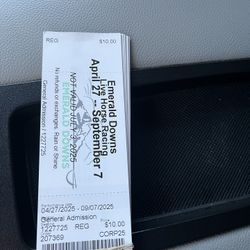 Emerald Downs Tickets 