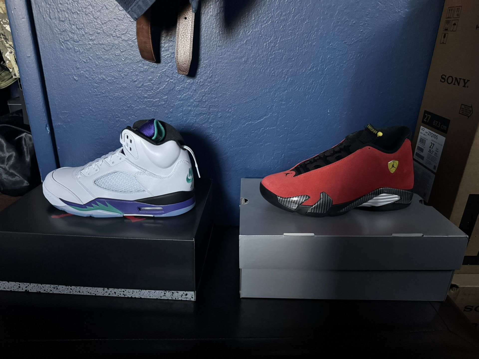 Jordan Grape 5’s Ferrari 14