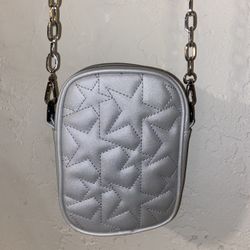 Silver crossbody bag 