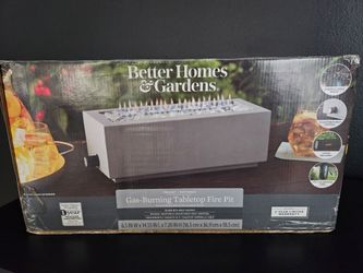 Table top fire place, in box