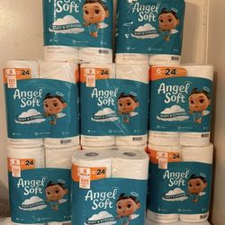 Angel soft bath tissue bundle