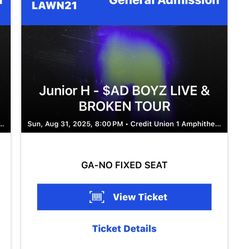 Junior H Concert Tickets