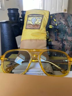 CAMP Eyewear Glacier Yellowstone Polarized Sunglasses - Sap Yellow (Brand New)
