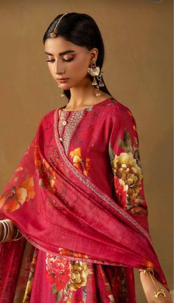 Embroidered Lawn Dress