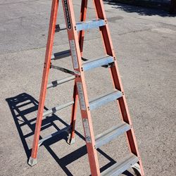 Louisville Fiberglass Ladder 6 Ft. Type 1A-300lbs 