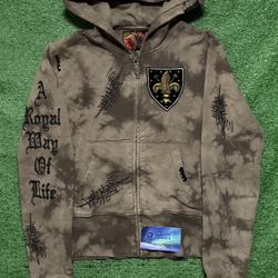 Vintage Y2K Rebel Spirit Hoodie Women Large 