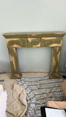 Shabby chic Fireplace Mantel 