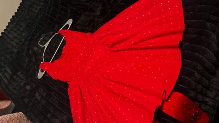 Red dress