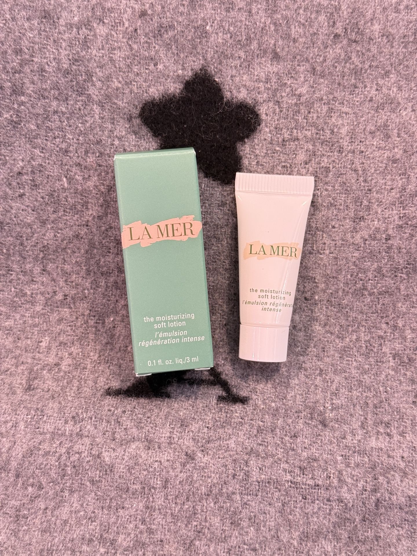 La Mer the moisturizing soft lotion sample 3ml