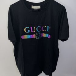Gucci Iridescent T Shirt Size Large New With Tags 
