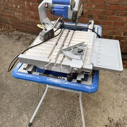 Kobalt 7-inch wet tile saw