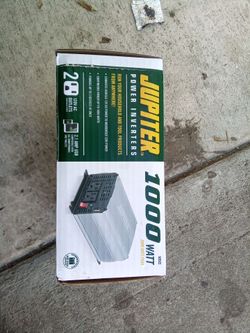 Jupiter 1000 watt inverter