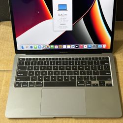 Macbook Air M1 8gb/256 gb ssd space gray 