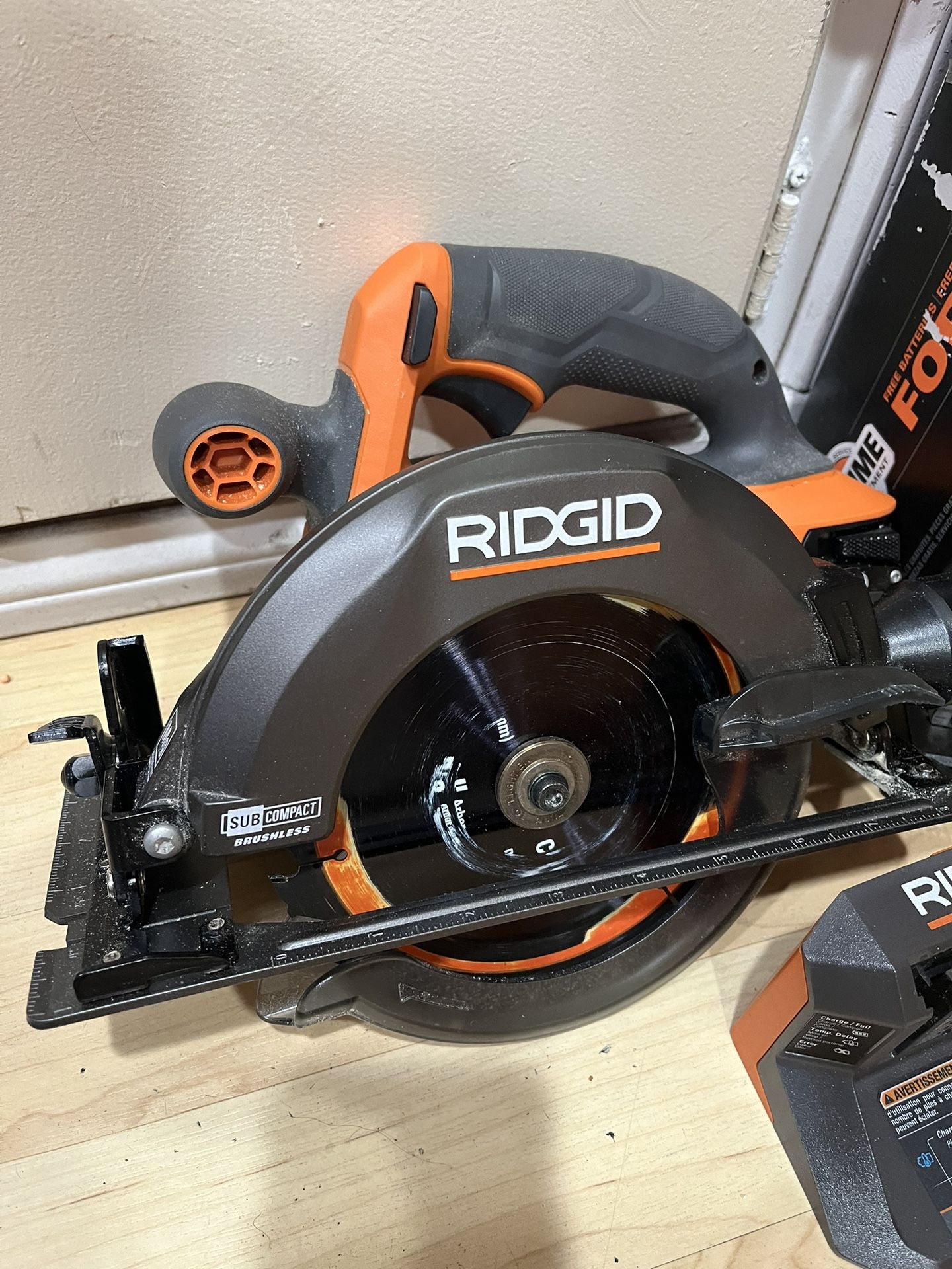New RIDGID Circular Saw