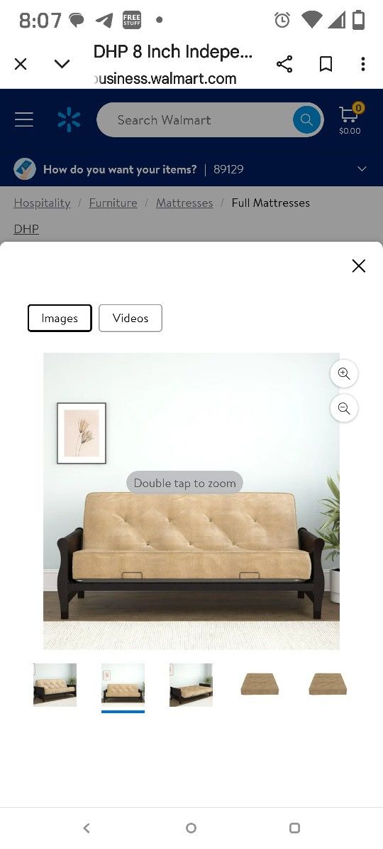 Dorel Fouton Mattress (Beige) * BRAND NEW*