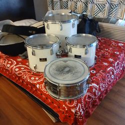 Drum Set With Traveling Cases 