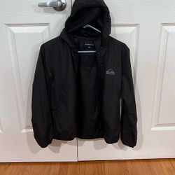 Quicksilver Boys M 12 Jacket Windbreaker 