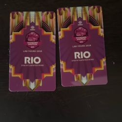 2 EDC Shuttle Passes