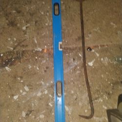 Pry Bar And Level 