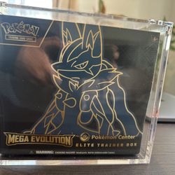 Mega Evolution Lucario Pokemon Center ETB