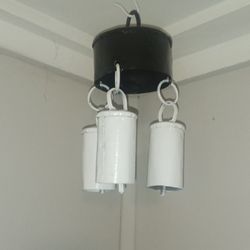 Antique Cow Bell And Windmill