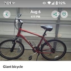Giant Brand Bicycle