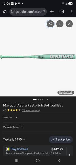 GIRLS FASTPITCH SOFTBALL BAT