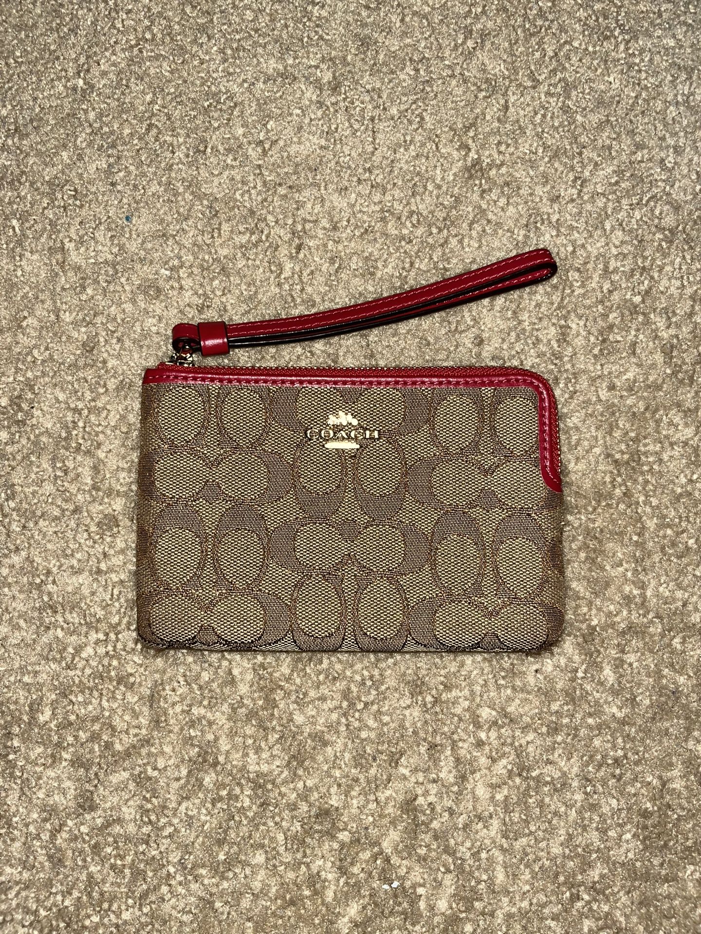 coach new york wallet wristlet