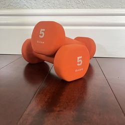 Dumbbells Gaiam 5 lbs – Set of 2