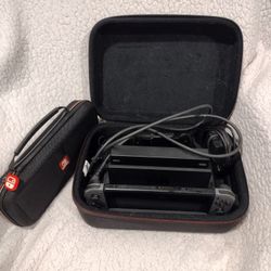 Nintendo Switch (Original, Grey) w/ 128GB microSD & Hard Shell Carry Cases