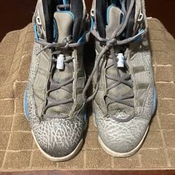 Men's sz 13 Nike Air Jordan 6 Rings Powder Blue Elephant