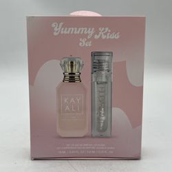 KAYALI Yummy Kiss Set Yum Marshmallow & Lip Gloss New In Sealed Box See *Details*