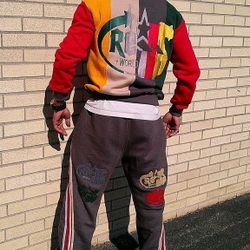 Embroidered Sweatsuit 