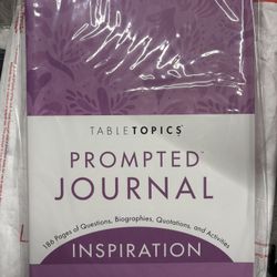 NEW Table Topics Inspiration Prompted Journal
