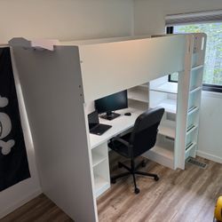 IKEA Smastad Loft Bed With Desk