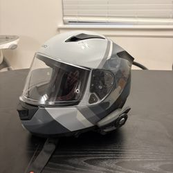 Sedici Medium Modular Helmet w/ Sena 50S Bluetooth Mesh Comms + Drop-Down Tinted Visor