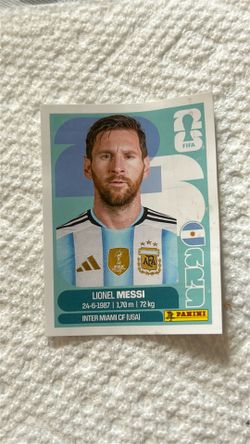 Lionel Messi FIFA world cup  sticker