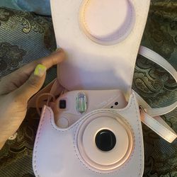 Pink Polaroid Camera