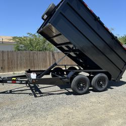 2026 Dump Trailer Hydraulic Lift 4ft Tall 