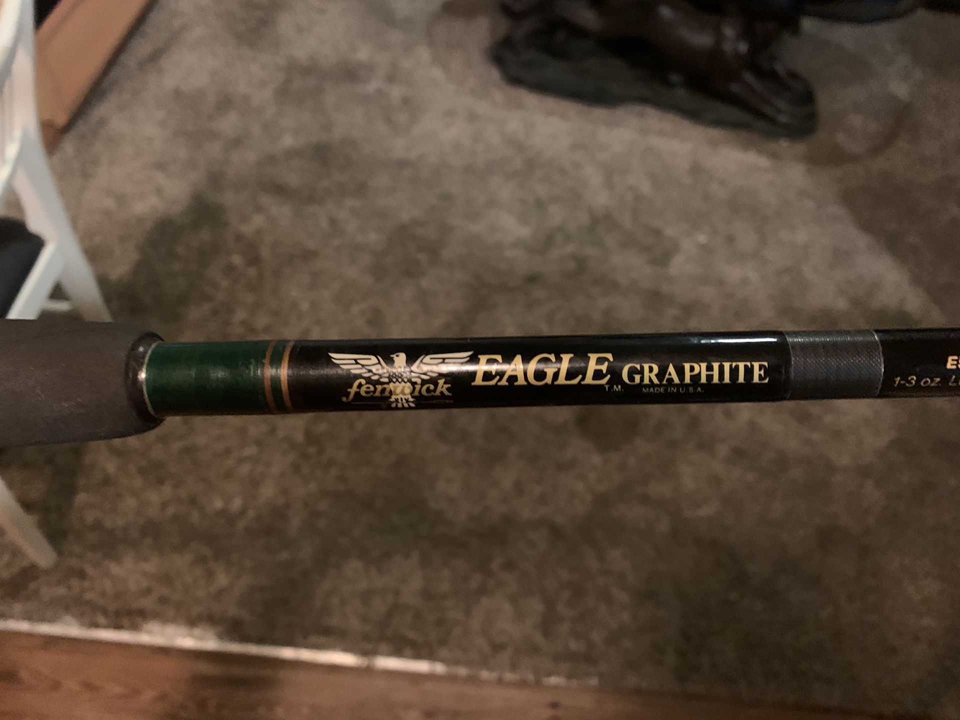 eagle graphite tigger stick River rod