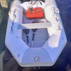 Zodiac 10’ Dinghy and Evinrude Outboard