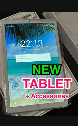 NEW Touchscreen Tablet + Tableta Accessories (Open Box) Android