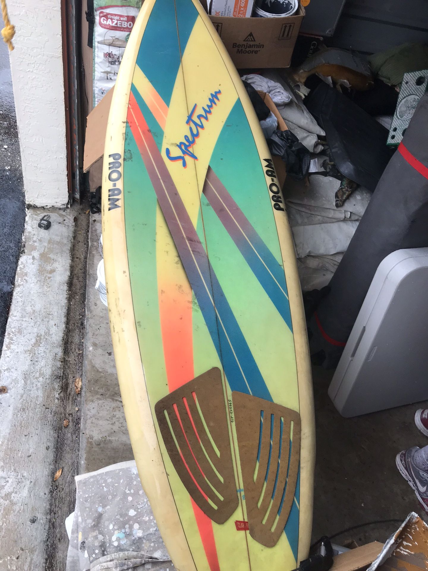 Vintage surfboard spectrum PRO-AM
