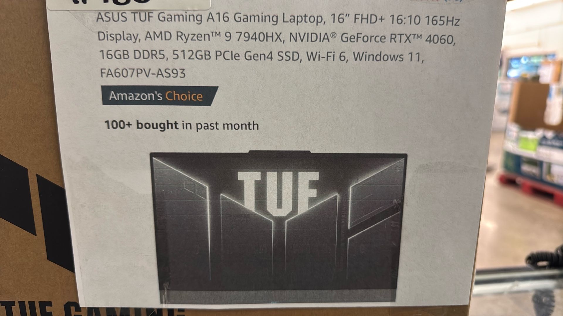ASUS TUF GAMING LAPTOP A16