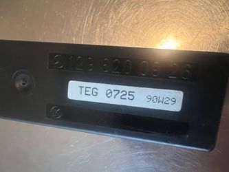 R129 Memory control unit 1(contact info removed)26 Mercedes SL500