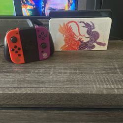 Nintendo Switch Oled Pokémon Edition Barley Used
