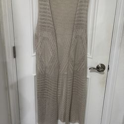 Long Knitting Cardigan Plus Size