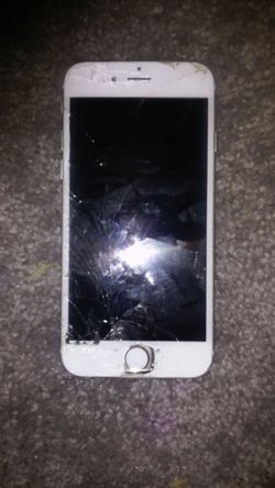 Cracked iphone 6