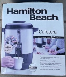 Hamilton Beach 40 cups capacity coffee / tea