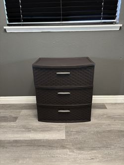 3 Drawer Plastic Storage 